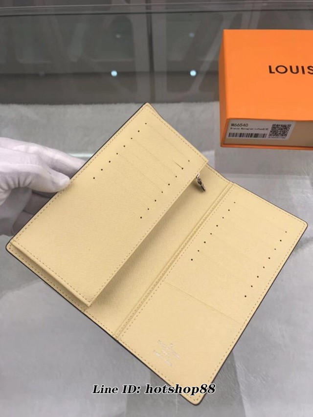 路易威登LV錢包 M66540紅花 2019秋冬新款卡夾 LV長夾零錢卡包 xxlv1898